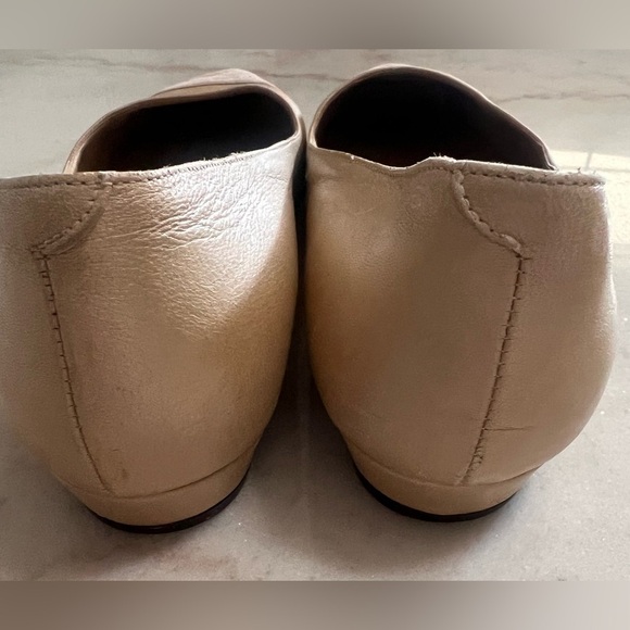 Verona Neutral Colored Cap Toe Ballet Flat Women’s Size 8 made in Italy - Picture 4 of 5